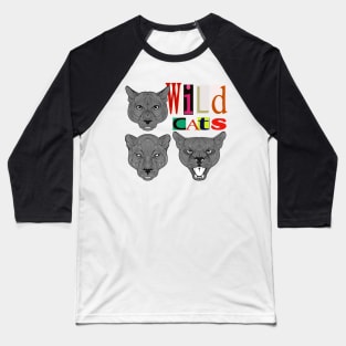 Wild cats Baseball T-Shirt